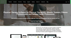 Desktop Screenshot of exerciseprolive.com